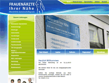 Tablet Screenshot of abensberg.frauenaerzte-ihrer-naehe.de